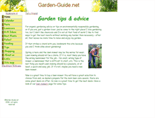 Tablet Screenshot of garden-guide.net